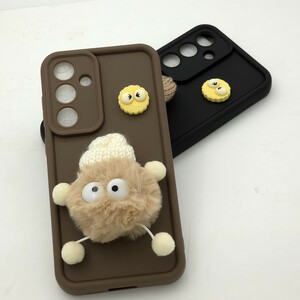 قاب و کاور WoollyPop مدل سامسونگ Galaxy S24 FE | کاور فانتزی عروسکی پشمالو