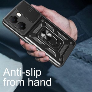 کاور مدل Battmann مناسب برای گوشی موبایل شیائومی Poco X7 Pro نمای در دست