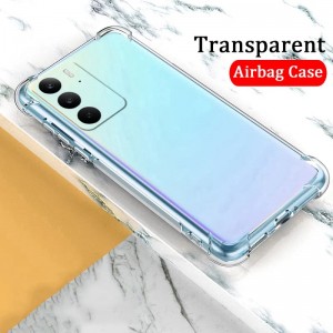 کاور مدل ShockProof مaکاور ژله‌ای ShockProof مناسب برای گوشی ریلمی C75 | چهارگوشه ایربگ‌دار، محافظت کاملناسب برای گوشی موبایل آنر Magic 6 Pro