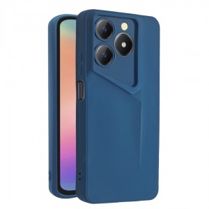 کاور مدل Porsche Design مناسب برای گوشی Realme Note 60X رنگ آبی