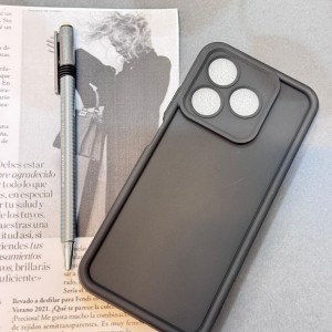 قاب Solid مدل ریلمی Note 60X | سیلیکونی TPU، محافظ لنز، طراحی خوش‌دست