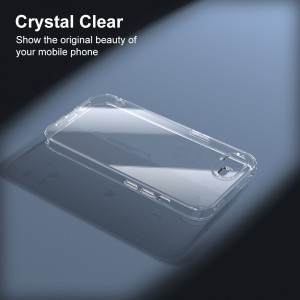 قاب ژله‌ای شفاف مدل ClearGuard مناسب برای گوشی اپل 16E | پوشش کامل، محافظ دوربین