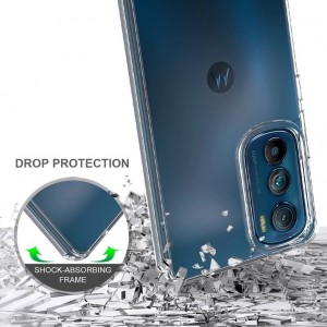 قاب ژله‌ای شفاف مدل ClearGuard مناسب برای گوشی موتورولا Moto Edge 30 | بدون زرد شدن، محافظت کامل