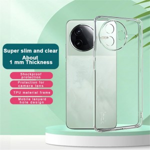 قاب ژله‌ای شفاف مدل ClearGuard مناسب برای گوشی شیائومی Poco F7 Pro | پوشش کامل، محافظ دوربین