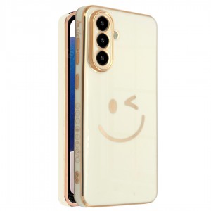 قاب فانتزی مدل Smile مناسب برای گوشی موبایل سامسونگ Galaxy A56 | طرح خندان، منعطف، مناسب هدیه