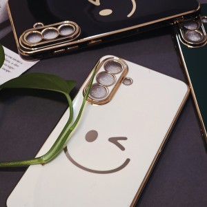قاب فانتزی مدل Smile مناسب برای گوشی موبایل سامسونگ Galaxy A56 | طرح خندان، منعطف، مناسب هدیه
