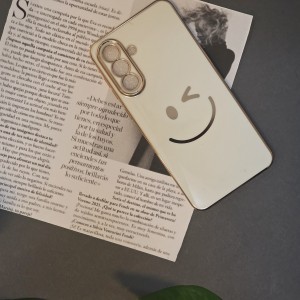 قاب فانتزی مدل Smile مناسب برای گوشی موبایل سامسونگ Galaxy A56 | طرح خندان، منعطف، مناسب هدیه