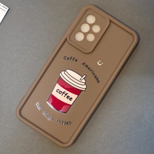 کاور طرح‌دار مدل CafeMood مناسب برای گوشی موبایل سامسونگ Galaxy A52 / A52s