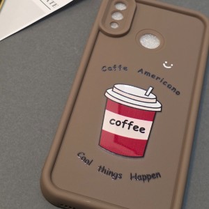 کاور طرح‌دار مدل CafeMood مناسب برای گوشی موبایل هوآوی Y8s