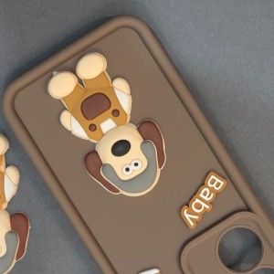 کاور فانتزی مدل KittyDog مناسب برای گوشی موبایل شیائومی Poco X7 Pro نمای نزدیک