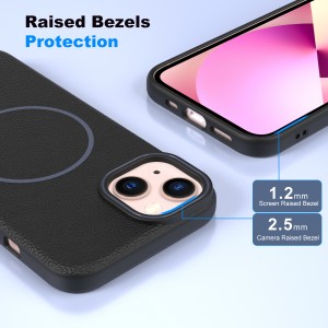 کاور لوکس Cavaro برای اپل iPhone 13 Mini | طراحی ظاهری خاص، چرم مصنوعی باکیفیت