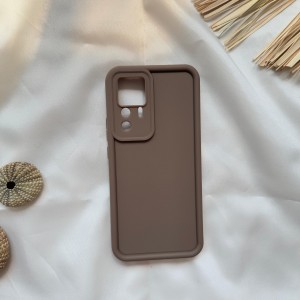 قاب سیلیکونی Xiaomi 12T رنگ قهوه ای