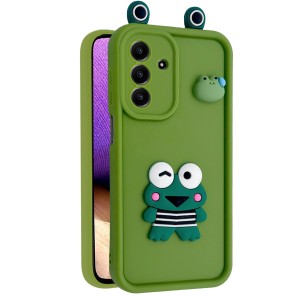 کاور فانتزی مدل GreenFrog مناسب برای گوشی موبایل سامسونگ Galaxy A17
