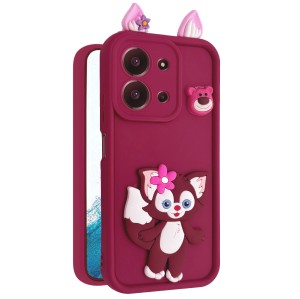 کاور فانتزی مدل RoseKitty مناسب برای گوشی موبایل شیائومی Redmi 15C 4G
