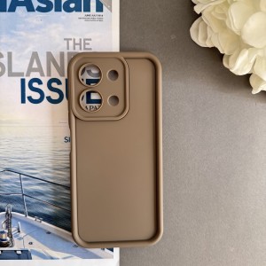 گارد سیلیکونی Redmi 15C قهوه ای