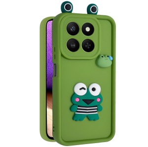 کاور فانتزی مدل GreenFrog مناسب برای گوشی موبایل آنر Honor X7D