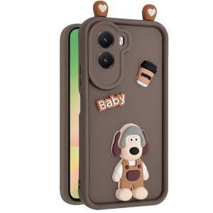 کاور فانتزی مدل KittyDog مناسب برای گوشی موبایل شیائومی Poco M7 4G