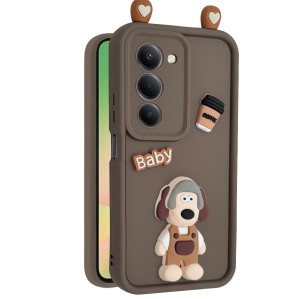 کاور فانتزی مدل KittyDog مناسب برای گوشی موبایل شیائومی Redmi 15 4G