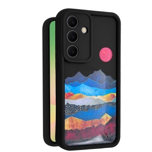 کاور طرح‌دار مدل ColorPeak مناسب برای گوشی موبایل سامسونگ Galaxy S25 FE