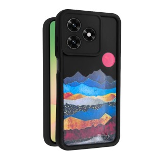 کاور طرح‌دار مدل ColorPeak مناسب برای گوشی موبایل آنر Honor X5C / X5C Plus