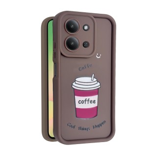 کاور طرح‌دار مدل CafeMood مناسب برای گوشی موبایل شیائومی Redmi 15C