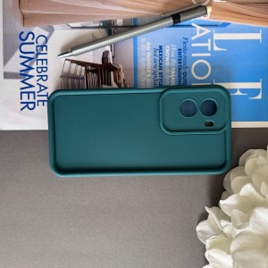 قاب سیلیکونی Poco M7 4G رنگ سبز تیره