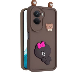کاور فانتزی مدل KittyBear مناسب برای گوشی موبایل شیائومی Poco M7 4G