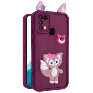 کاور فانتزی مدل RoseKitty مناسب برای گوشی موبایل سامسونگ Galaxy M31