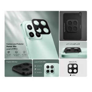 محافظ لنز شیشه ای Honor X6C