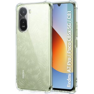 کاور ژله ای مدل ShockProof مناسب برای گوشی موبایل شیائومی Poco C81 Pro / Redmi A7 Pro