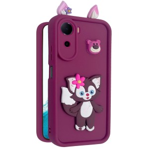 کاور فانتزی شیائومی Redmi A7 Pro / Poco C81 Pro / Poco C81 مدل RoseKitty