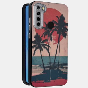قاب Redmi Note 8T مدل سوکول طرح نخل غروب