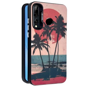 قاب هوآوی Y9 Prime 2019 مدل سوکول طرح نخل غروب