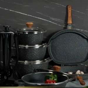 سرویس قابلمه 10پارچه ماراتن طرح الماس