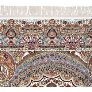 فرش محتشم طرح اهورا کرم 1200 شانه