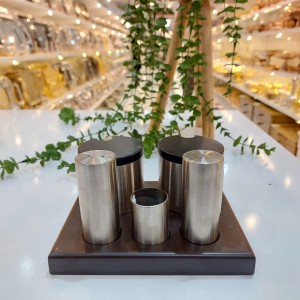 سرویس 10 پارچه نمک و فلفل پاش گلکسی