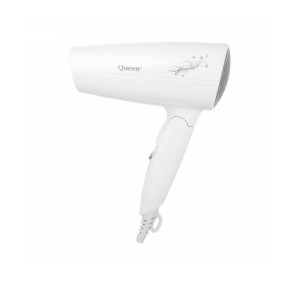 سشوار مسافرتی کویین مدل HD320 سفید خاکستری