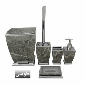 ست سرویس بهداشتی ۵ پارچه هارمونی مدل اوا