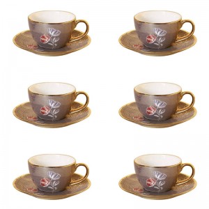 سرویس قهوه خوری 12 پارچه مدل نارسیس