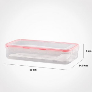ظرف فریزری مستطیل 1.8 لیتری لیمون کد 81635