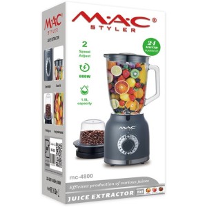 مخلوط کن و آسیاب کن 1.5 لیتری مک استایلر مدل MC-4800