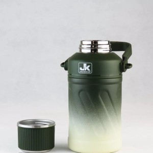 فلاسک دوجداره گرم و سرد ژیاکانگ JK مدل دسته دار ولیوان دار گنجایش 0.8 لیتر