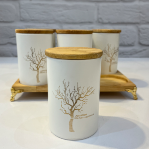 سرویس ادویه 7 پارچه طرح درخت کد DH7604