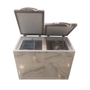 یخچال  فریزر صندوقی تراکمی دو درب برند R.B.C