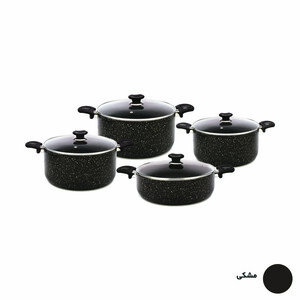 سرویس قابلمه 8 پارچه زرساب سری ویولت مدل VL-7850