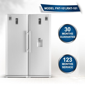 یخچال و فریزر دوقلو 27 فوت کلوِر مدل RNT101-FNT101