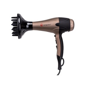 سشوار ساپر رنگ مشکی شکلاتی مدل SHD-320
