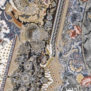 فرش پاتریس تشنه عشق طوسی ۱۲۰۰ شانه