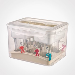 سرویس چای و صبحانه خوری مسافرتی 6 نفره کد 430