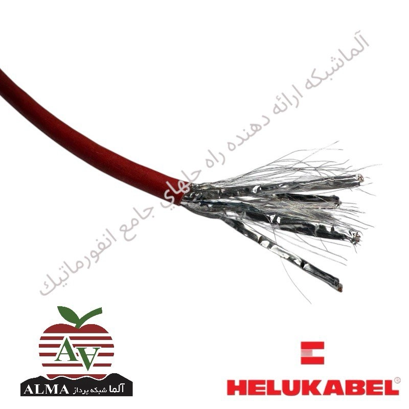 کابل شبکه Cat6AFFTP هلوکیبل - کد 805258